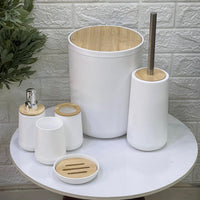Matte Bamboo Accent 6-Piece Set