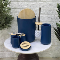 Matte Bamboo Accent 6-Piece Set