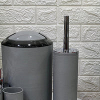 Striped 6 - Piece Bathroom Set