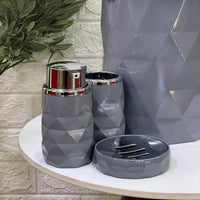 Diamond Textured 5 - Piece Set