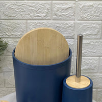 Matte Bamboo Accent 6-Piece Set