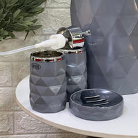 Diamond Textured 5 - Piece Set