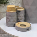 Diamond Bamboo 5 - Piece Bathroom Set