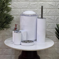 Striped 6 - Piece Bathroom Set