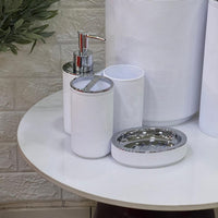 Striped 6 - Piece Bathroom Set