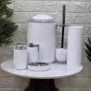 Striped 6 - Piece Bathroom Set