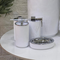 Striped 6 - Piece Bathroom Set