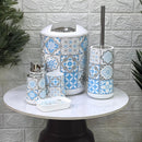 Tile Pattern 6 - Piece Bathroom Set