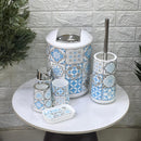 Tile Pattern 6 - Piece Bathroom Set