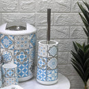Tile Pattern 6 - Piece Bathroom Set