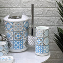 Tile Pattern 6 - Piece Bathroom Set