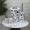 Circles 6 - Piece Bathroom Set