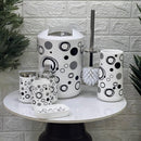 Circles 6 - Piece Bathroom Set