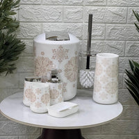 Cute Patterned 6 - Piece Bathroom Set