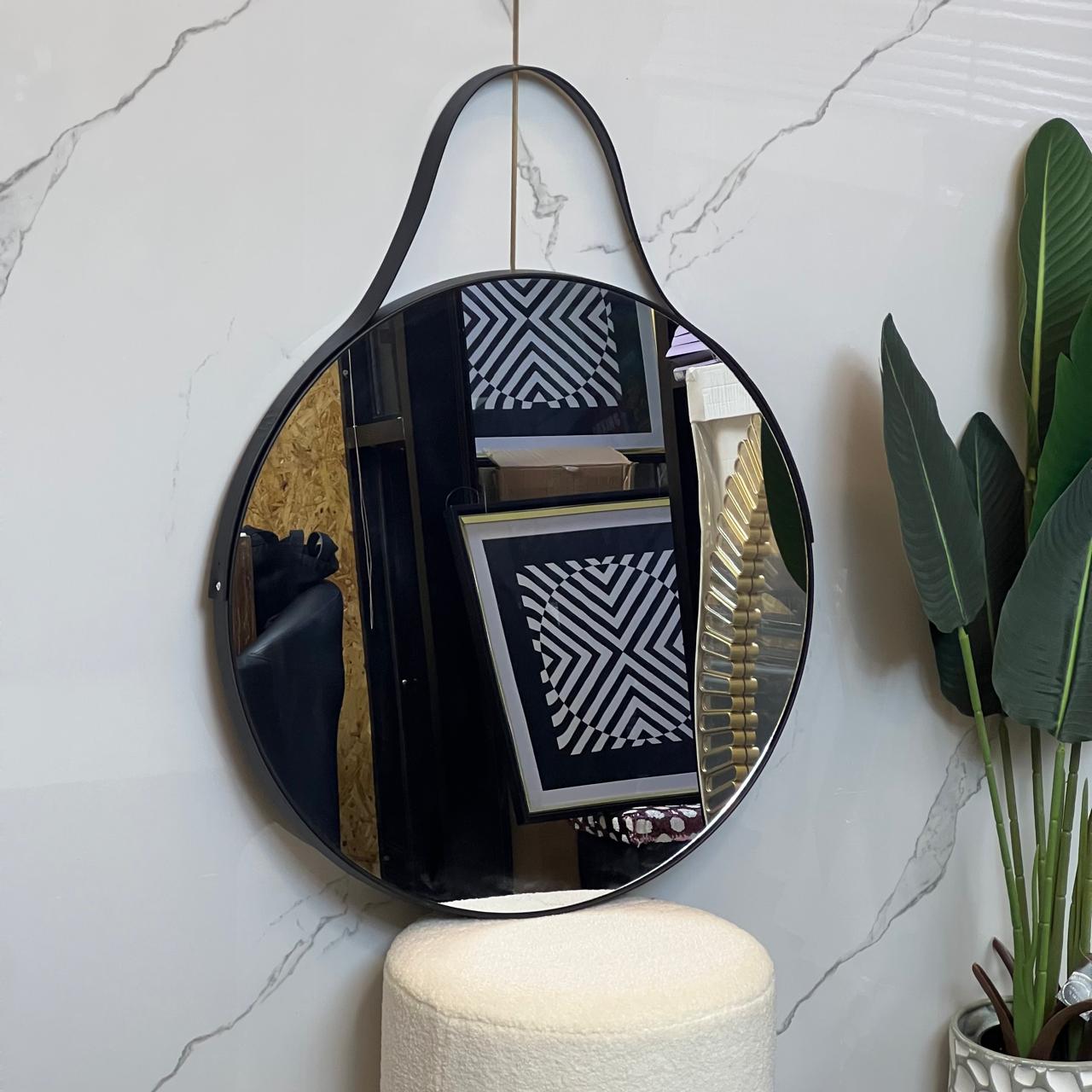 62cm Modern Round Mirror