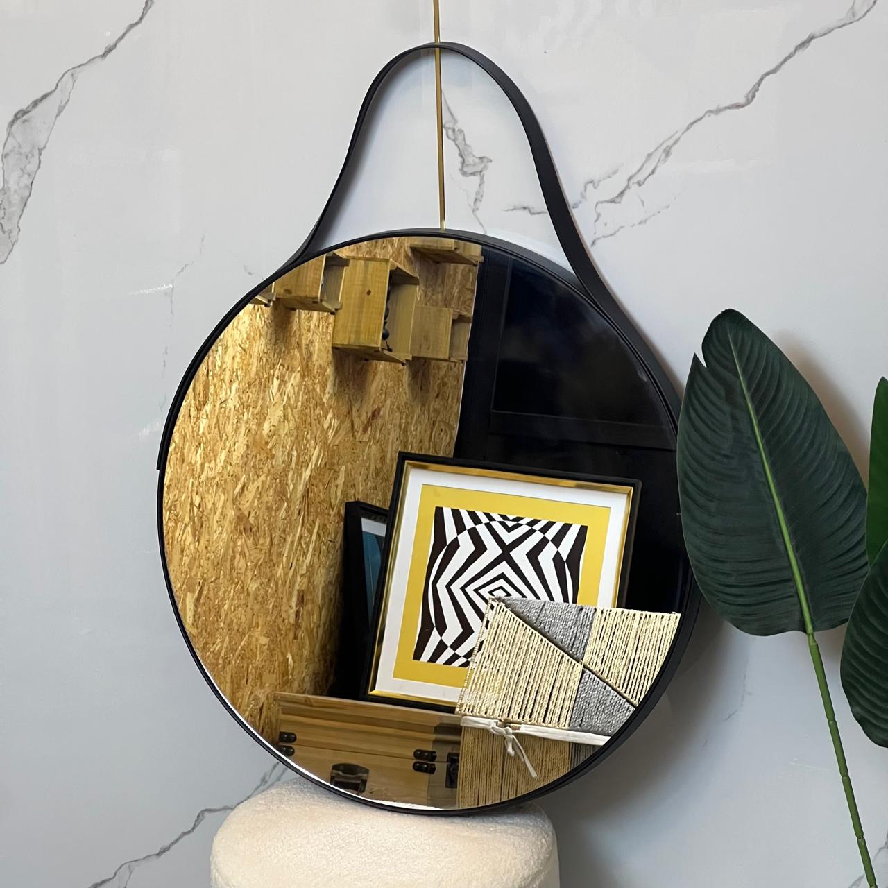 62cm Modern Round Mirror