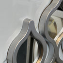 3 - Piece Silver Drop Mirror Set