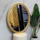 Classy Oval Golden Mirror