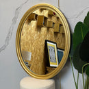Classy Oval Golden Mirror