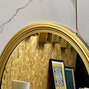 Classy Oval Golden Mirror