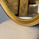 Classy Oval Golden Mirror