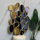 Big Pebble Golden Lux Mirror