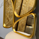 Big Beautiful Abstract Golden Mirror