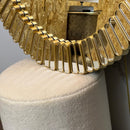 Huge Beautiful Retro Modern Golden Mirror