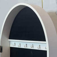Vanity Round Standing Close Mirror