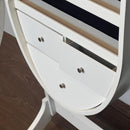 Vanity Round Standing Close Mirror