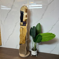 Curvy Standing Mirror With Storage