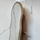 Curvy Standing Mirror With Storage