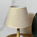 Sleek Wooden Base Lamp