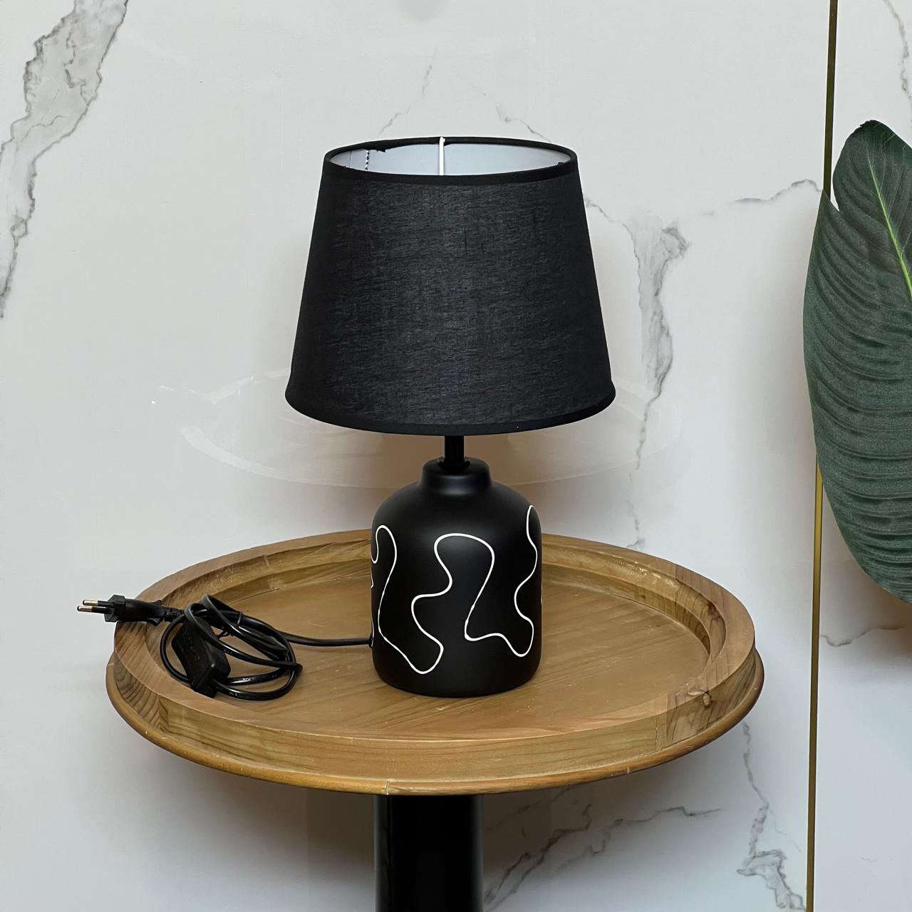 Abstract Boho Lamp