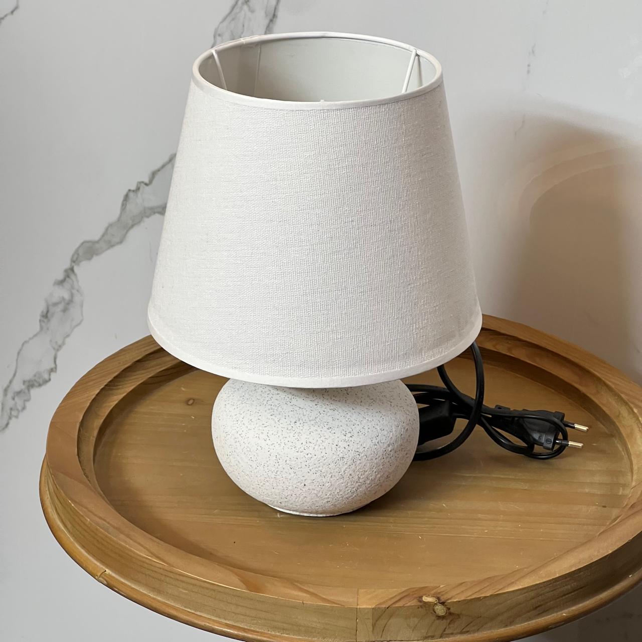 Stone Round Lamp