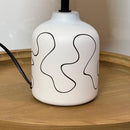 Abstract Boho Lamp