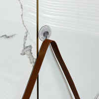 Thick Frame Round Mirror