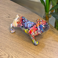 Mini Bulldog Pop Art Deco