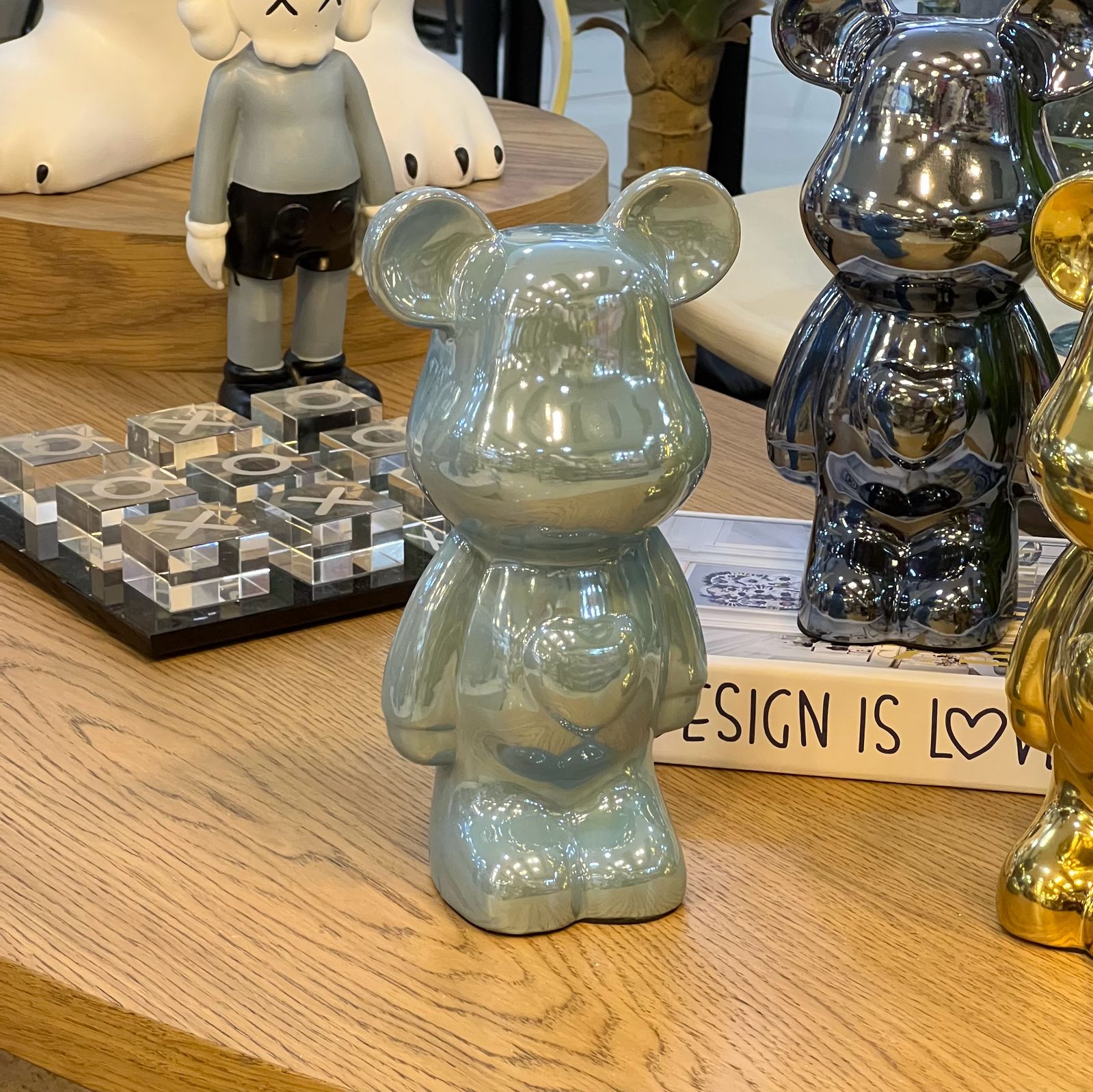 Ceramic Teddy Deco / Money Bank