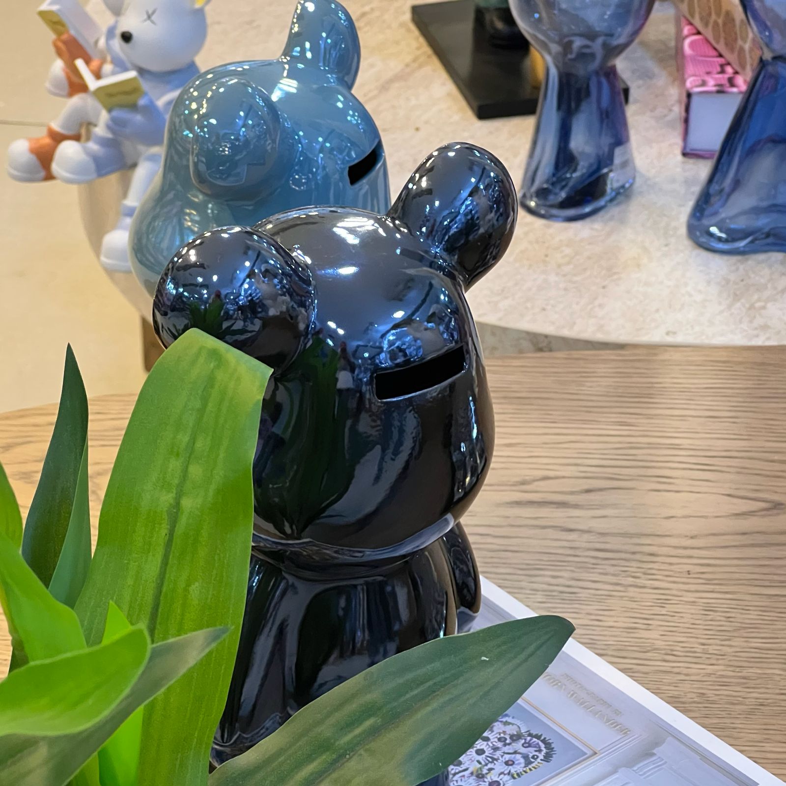Ceramic Teddy Deco / Money Bank