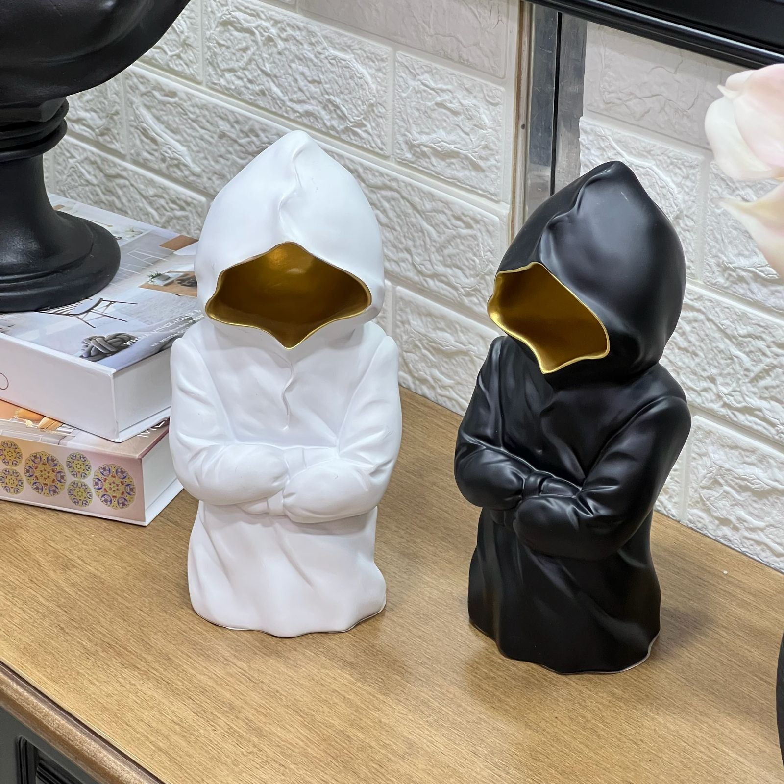 Pop Hooded Statue