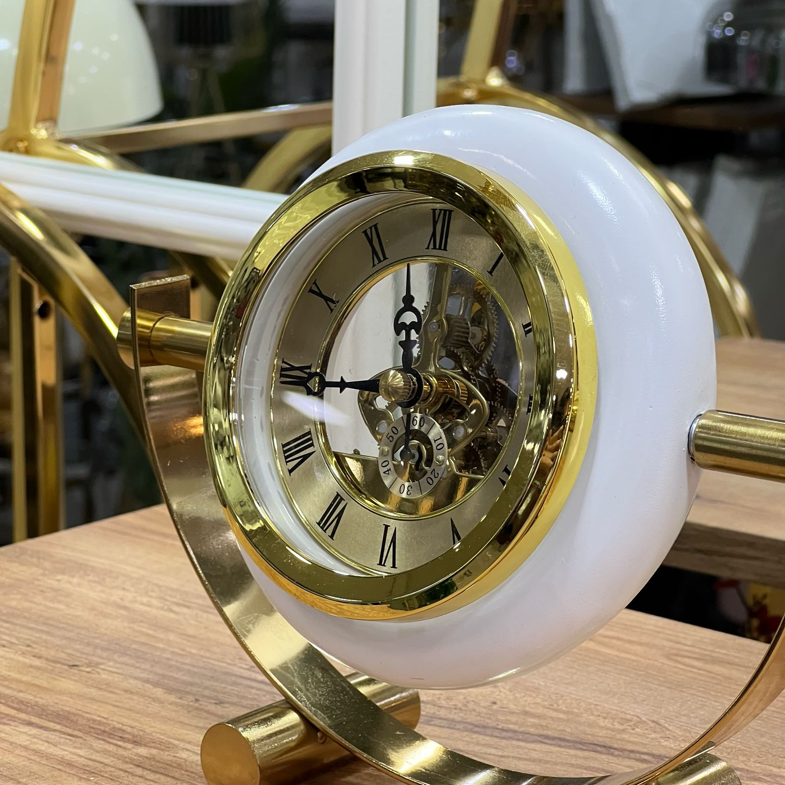 Chic See-Through Clock
