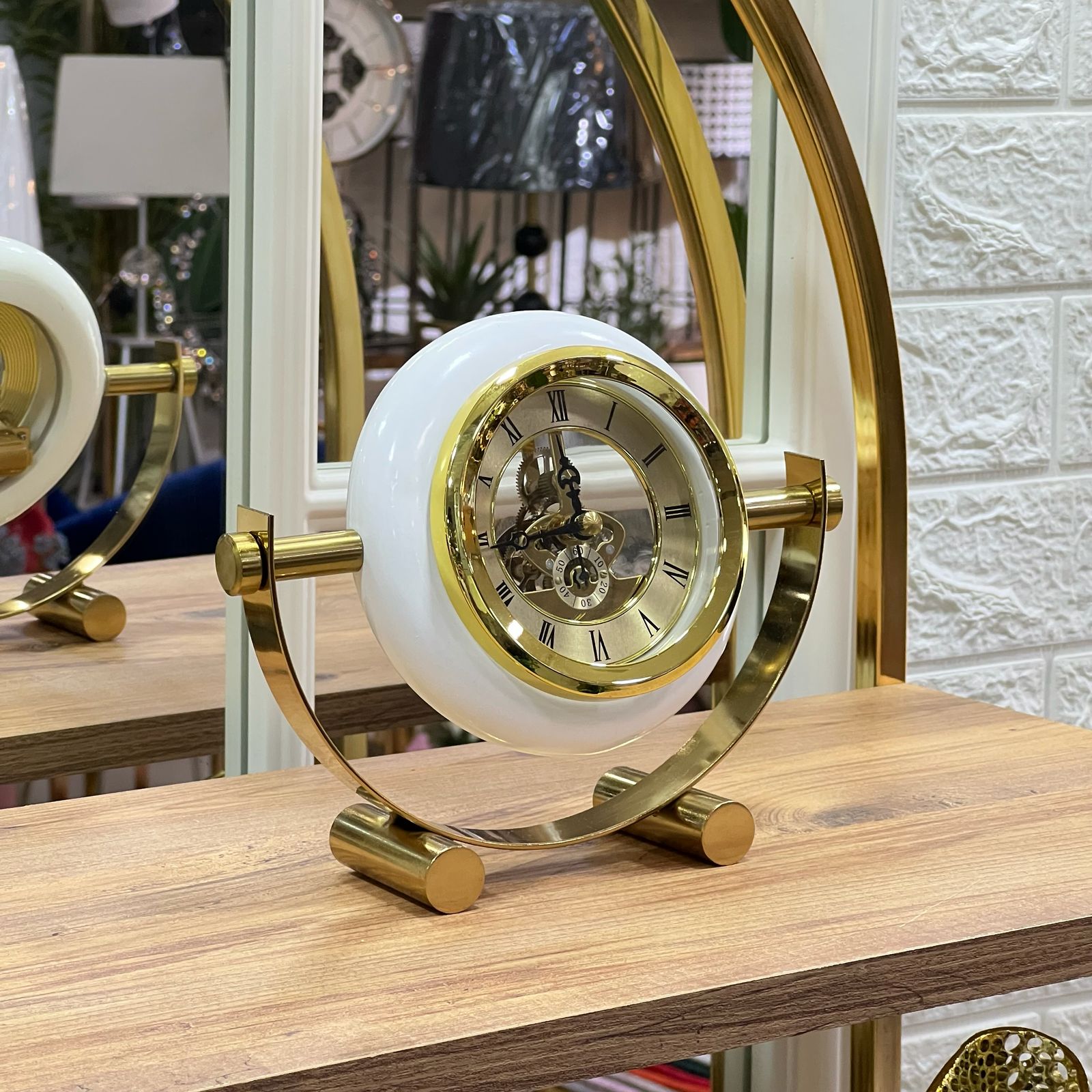 Chic See-Through Clock