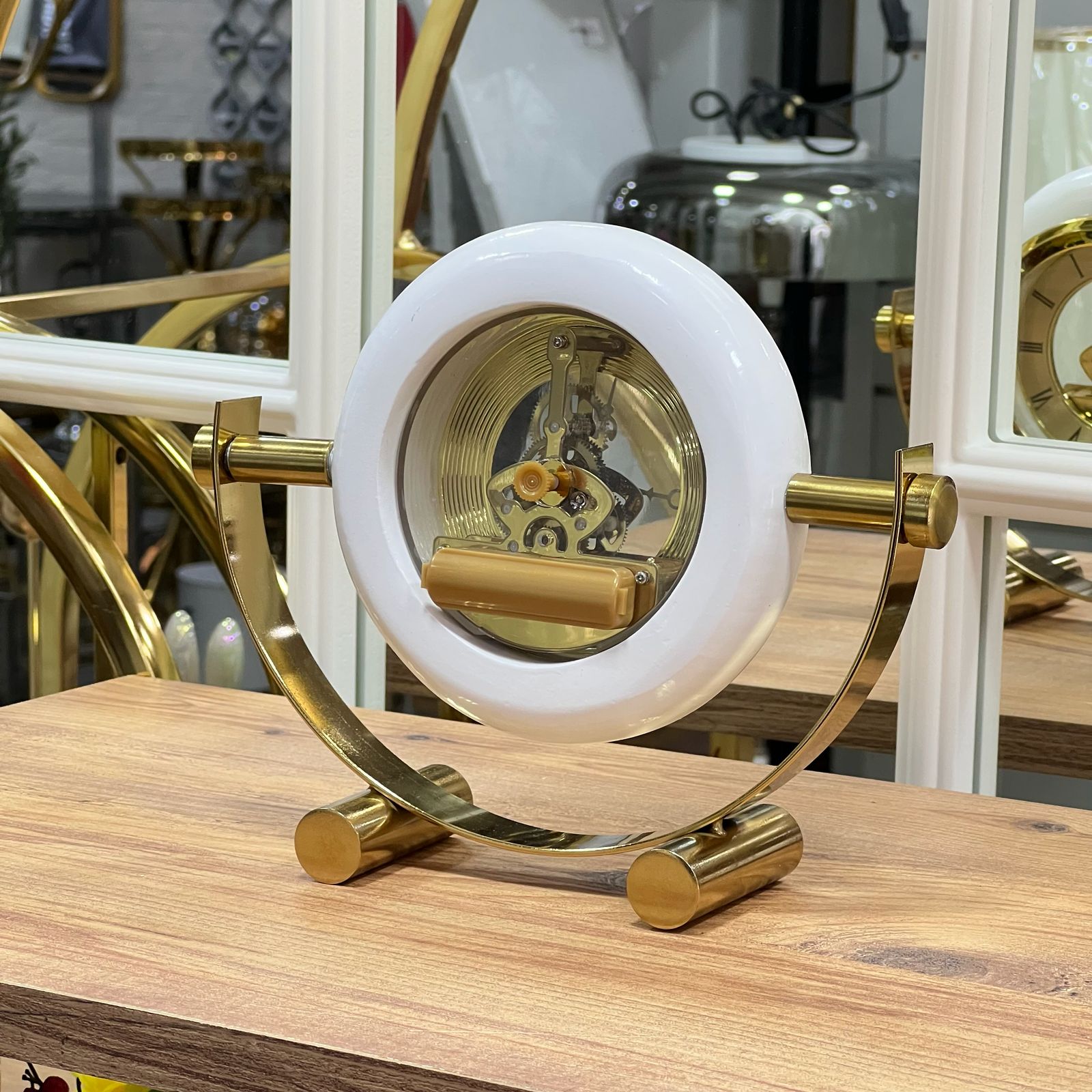 Chic See-Through Clock