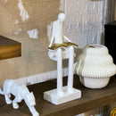 Book Reading Figurine