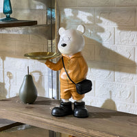 Big Plate Holding Bear