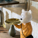 Big Plate Holding Bear