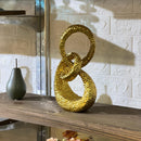 Abstract Golden Sculpture