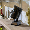 Chic Book Head Figurine