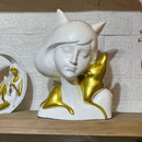 Cute Girl Sculpture